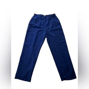 KASPER EUC Blue Straight pants with front pockets Size 14